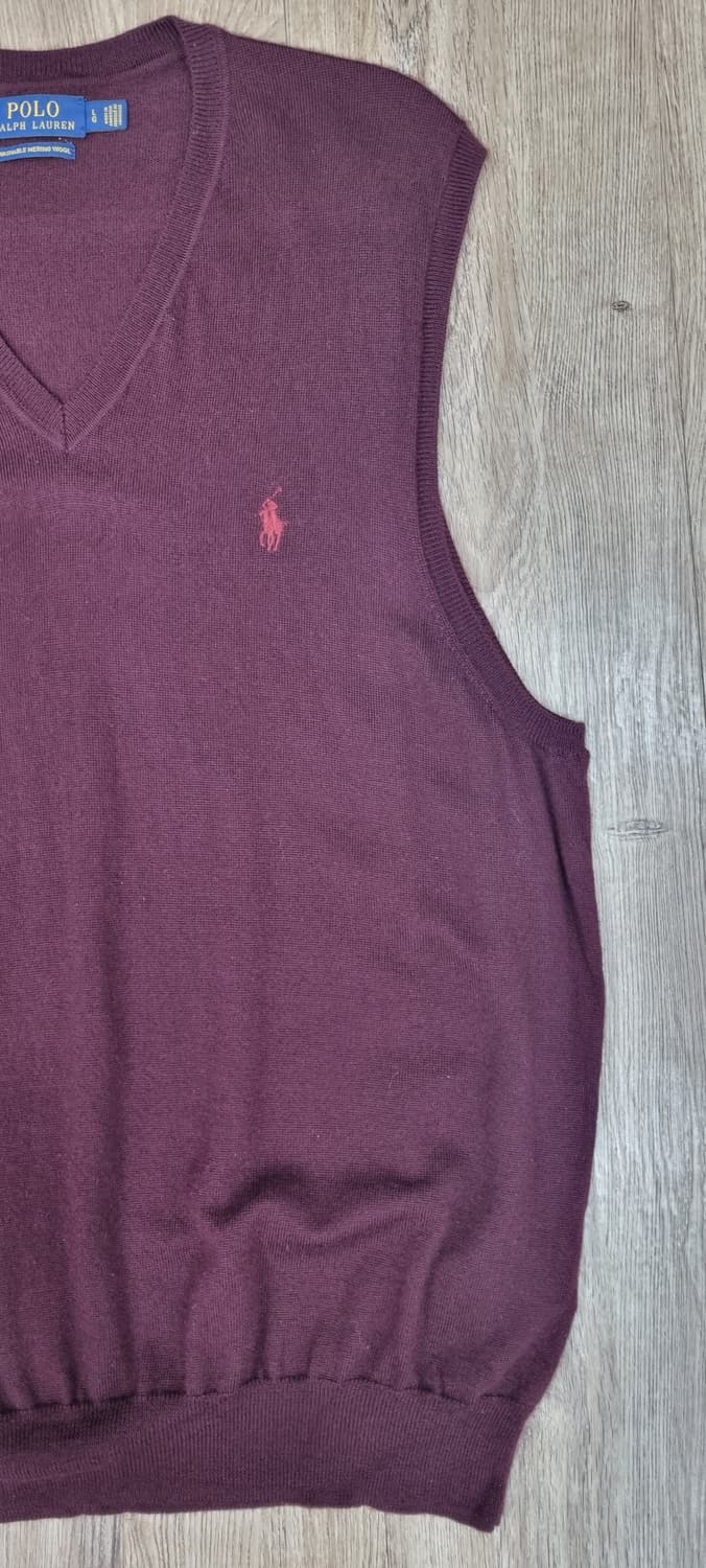 폴로랄프로렌 메리노울 니트 베스트 L _ 남성 상품이미지3
