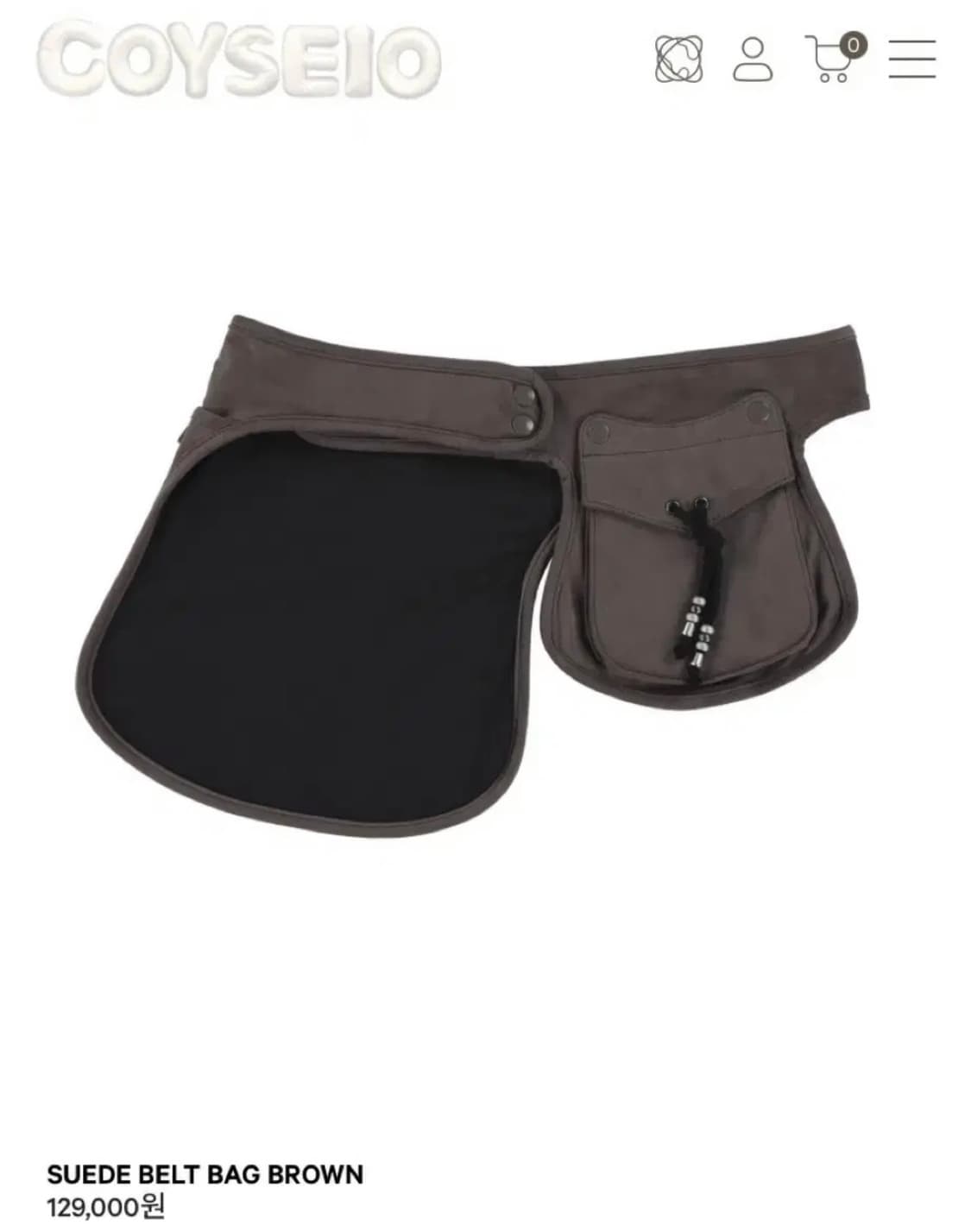 코이세이오 벨트백 상품이미지1