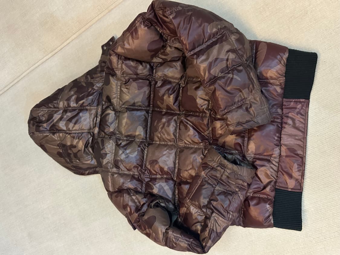 몽클레르 패딩 자켓 (카무플라주 브라운 / M) 상품이미지3