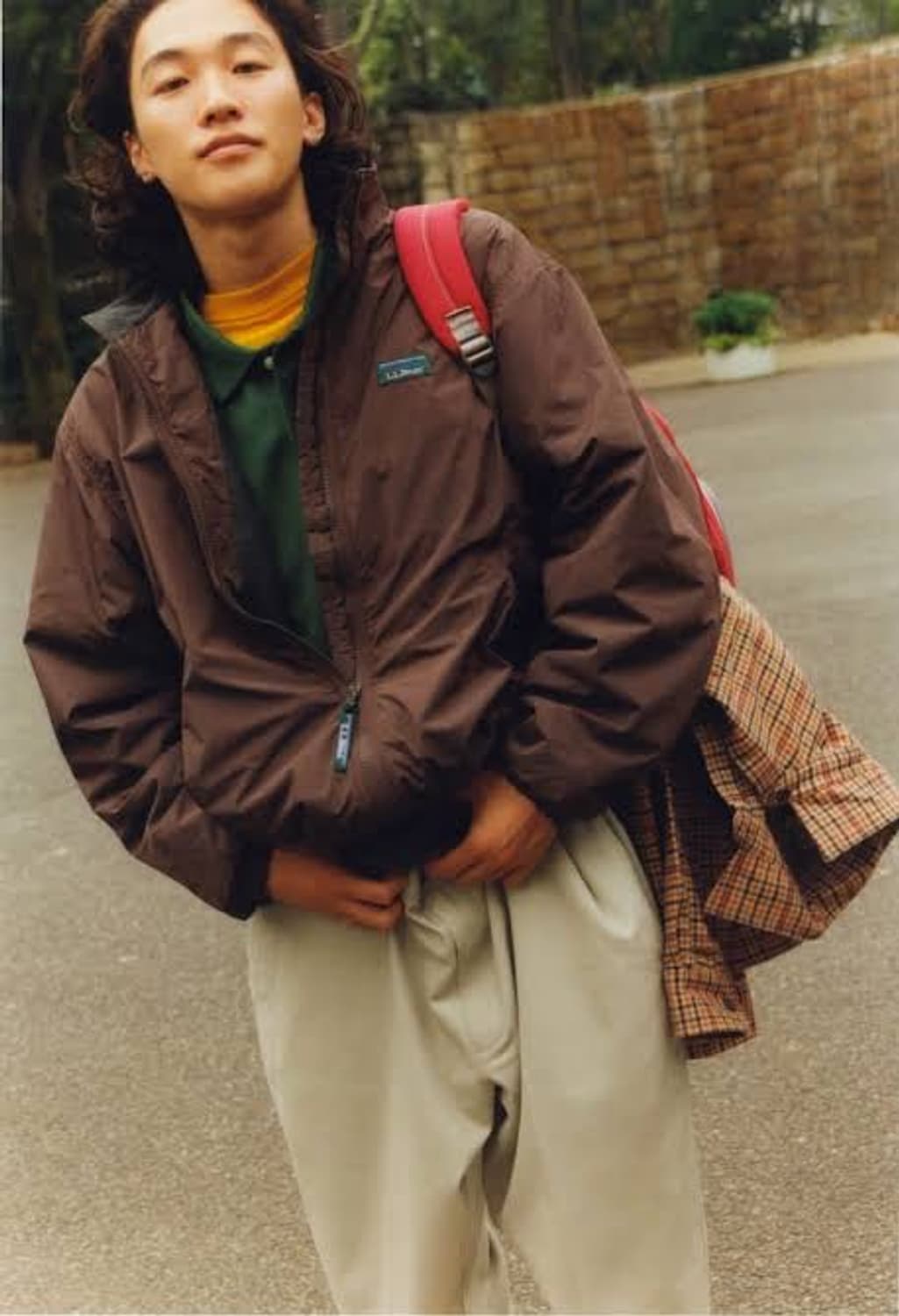 00s LLbean warmup jacket 상품이미지1