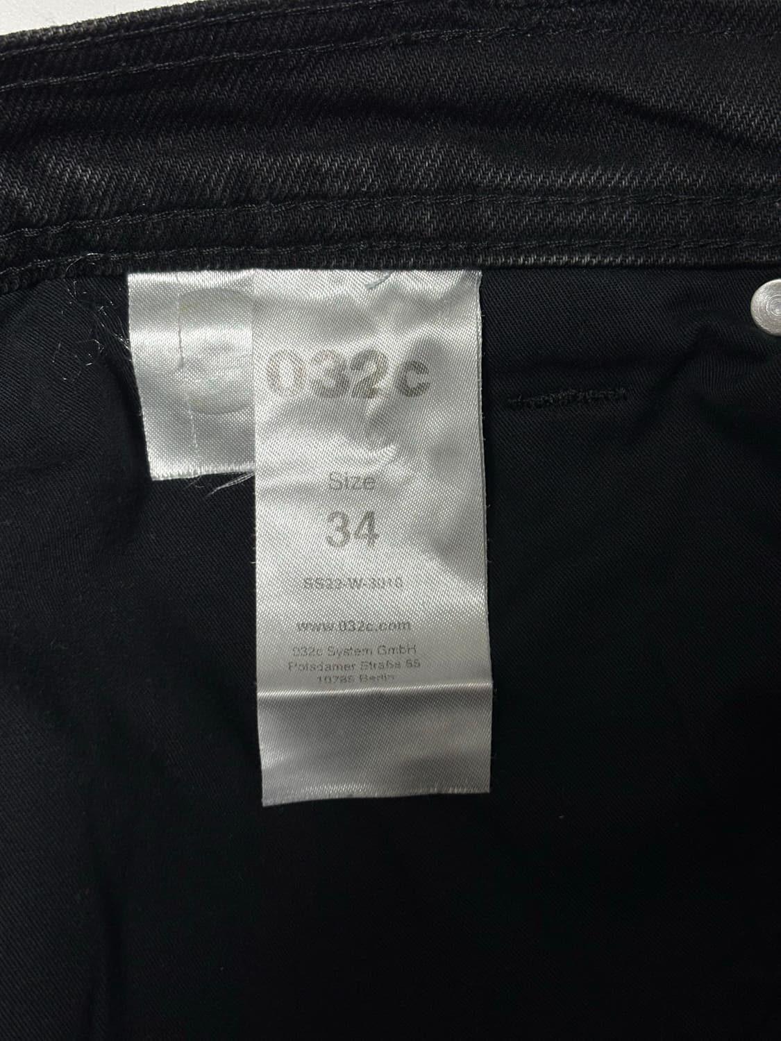 032c 스트레이트 데님 팬츠 (L) 상품이미지5