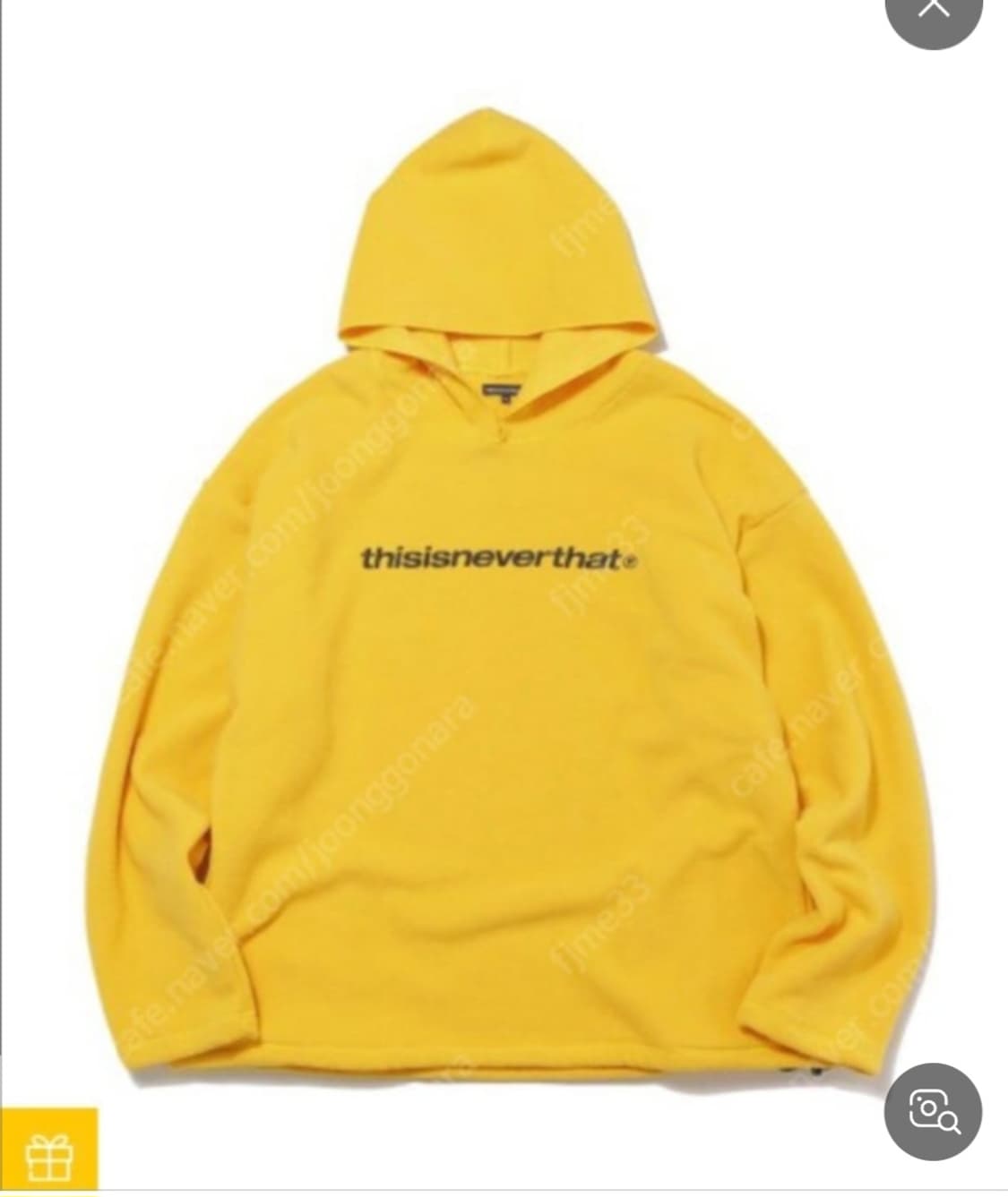 디스이즈네버댓 후리스 재질 후드티 상품이미지1