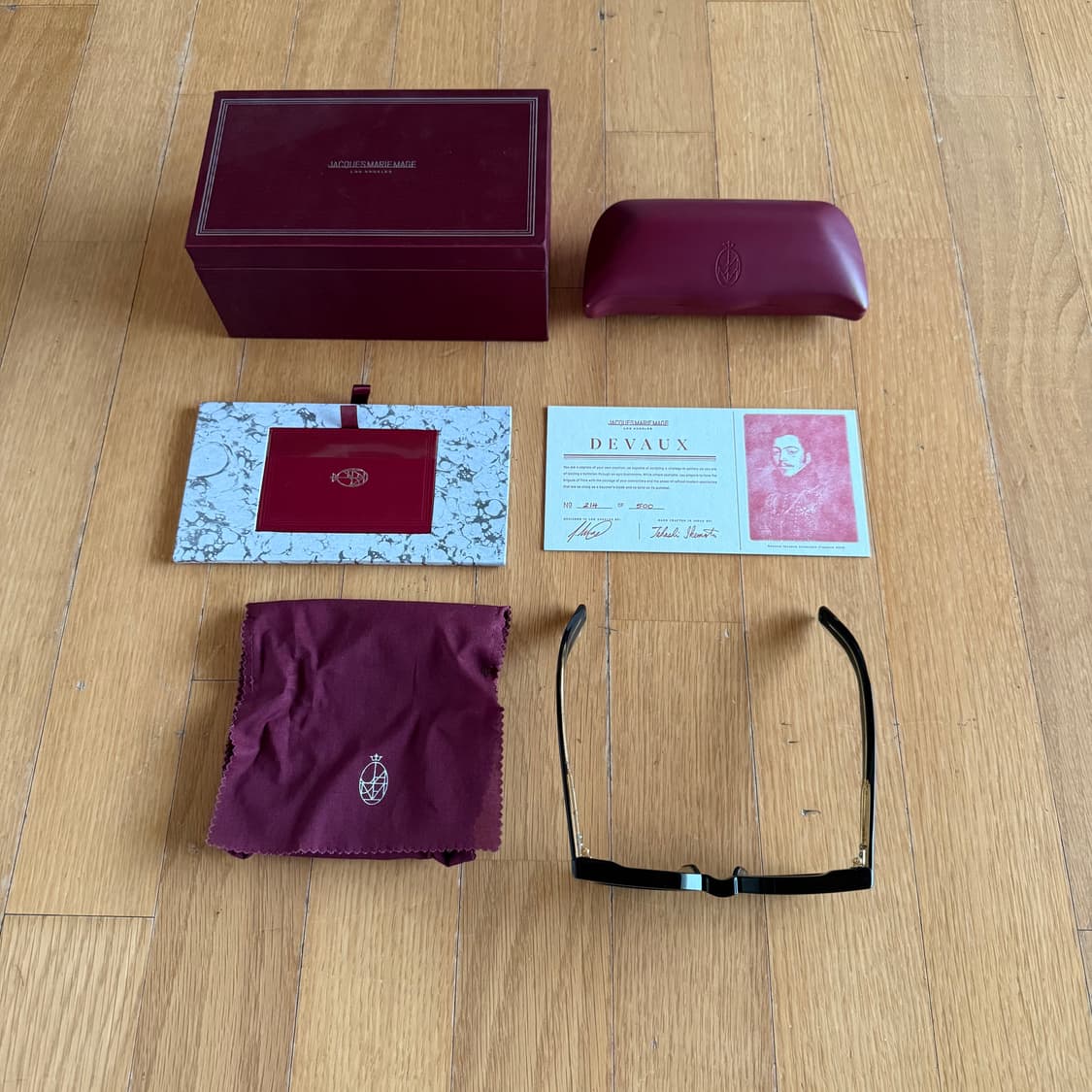 자크마리마지 드보 DEVAUX 선글라스 블랙 상품이미지3