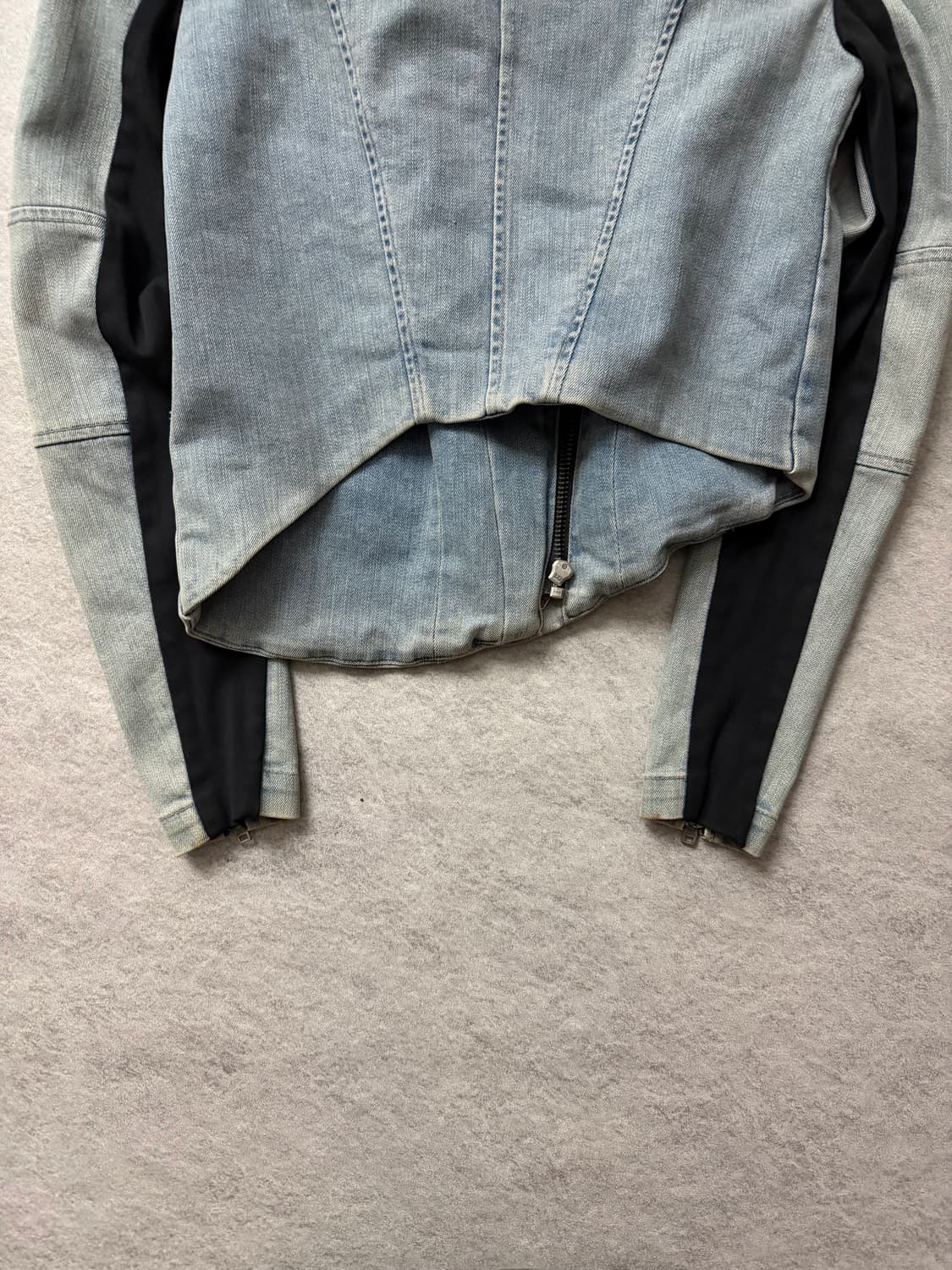 헬무트랭 비대칭 데님라이더자켓  상품이미지7