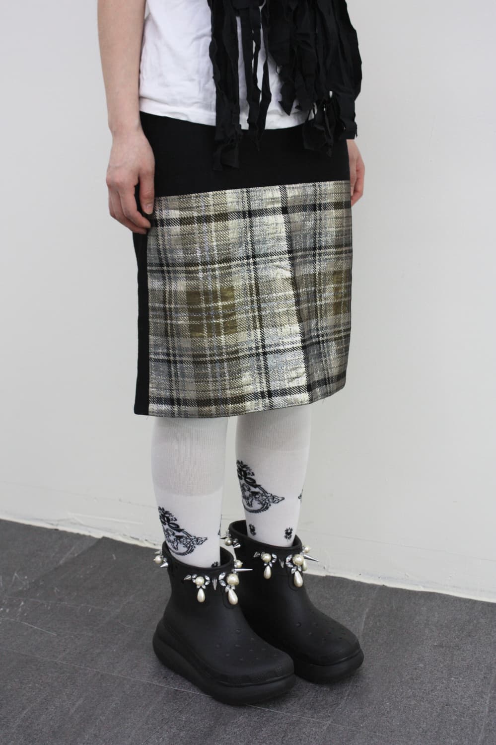 dries van noten glitter midi skirt 상품이미지3