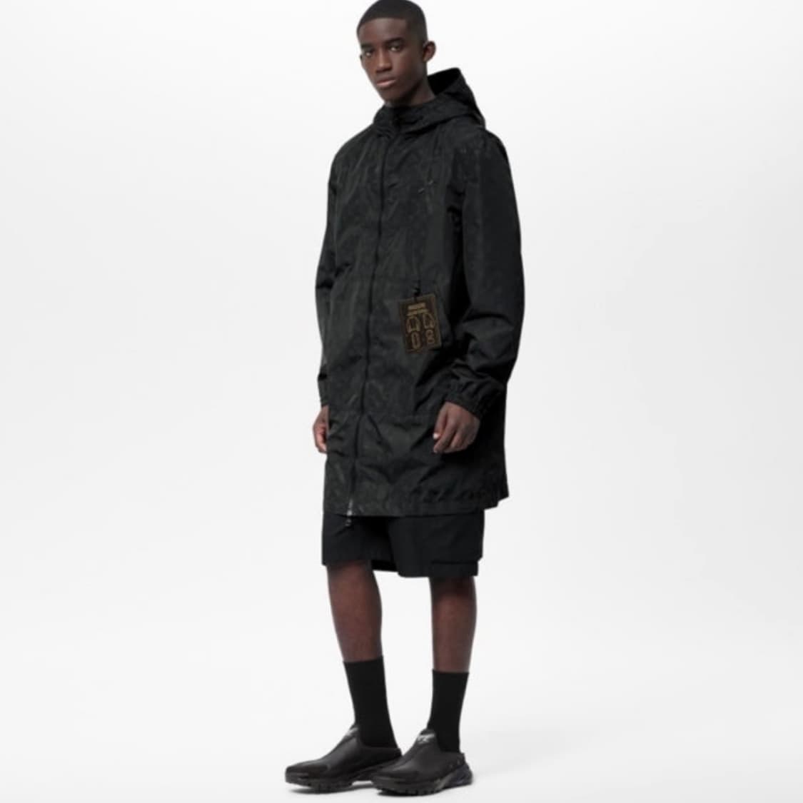 [S+급52] 루이비통 미드 렝스 모노그램 바람막이 자켓 풀구성 상품이미지8