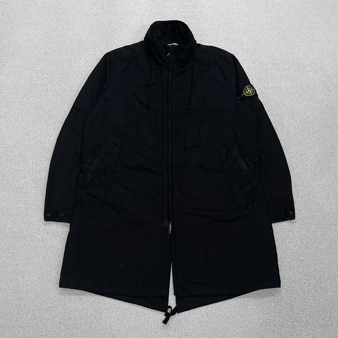 스톤아일랜드 다비드-TC 야상 자켓 블랙 상품이미지1