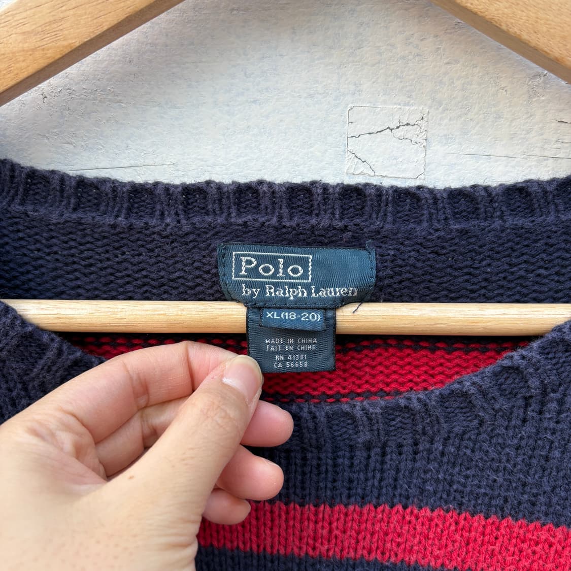 Polo 폴로 스트라이프 니트 상품이미지7