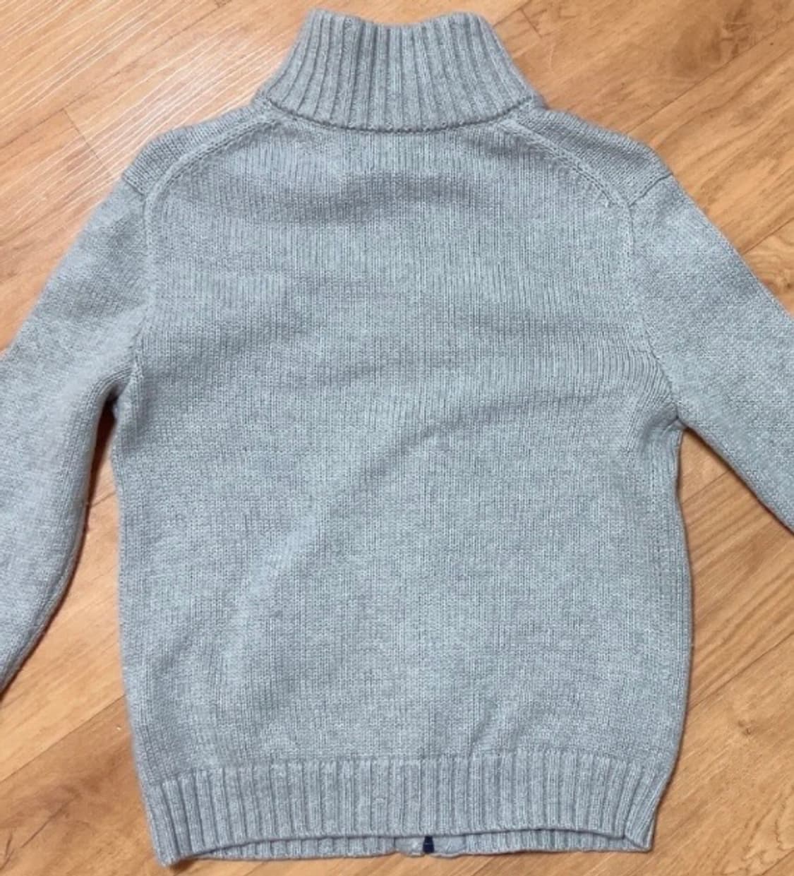 정품 폴로랄프로렌 그레이 니트집업 상품이미지2