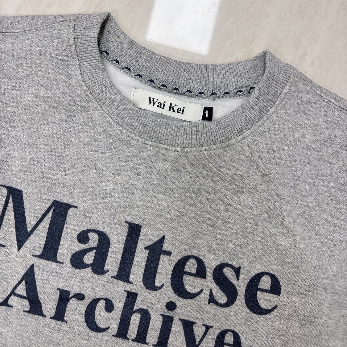 새제품 와이케이 말티즈 기모 맨투맨 상품이미지3