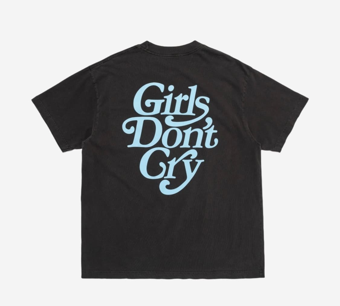 L) 베르디 로고 반팔 티셔츠 차콜 verdy girls dont cry 상품이미지1