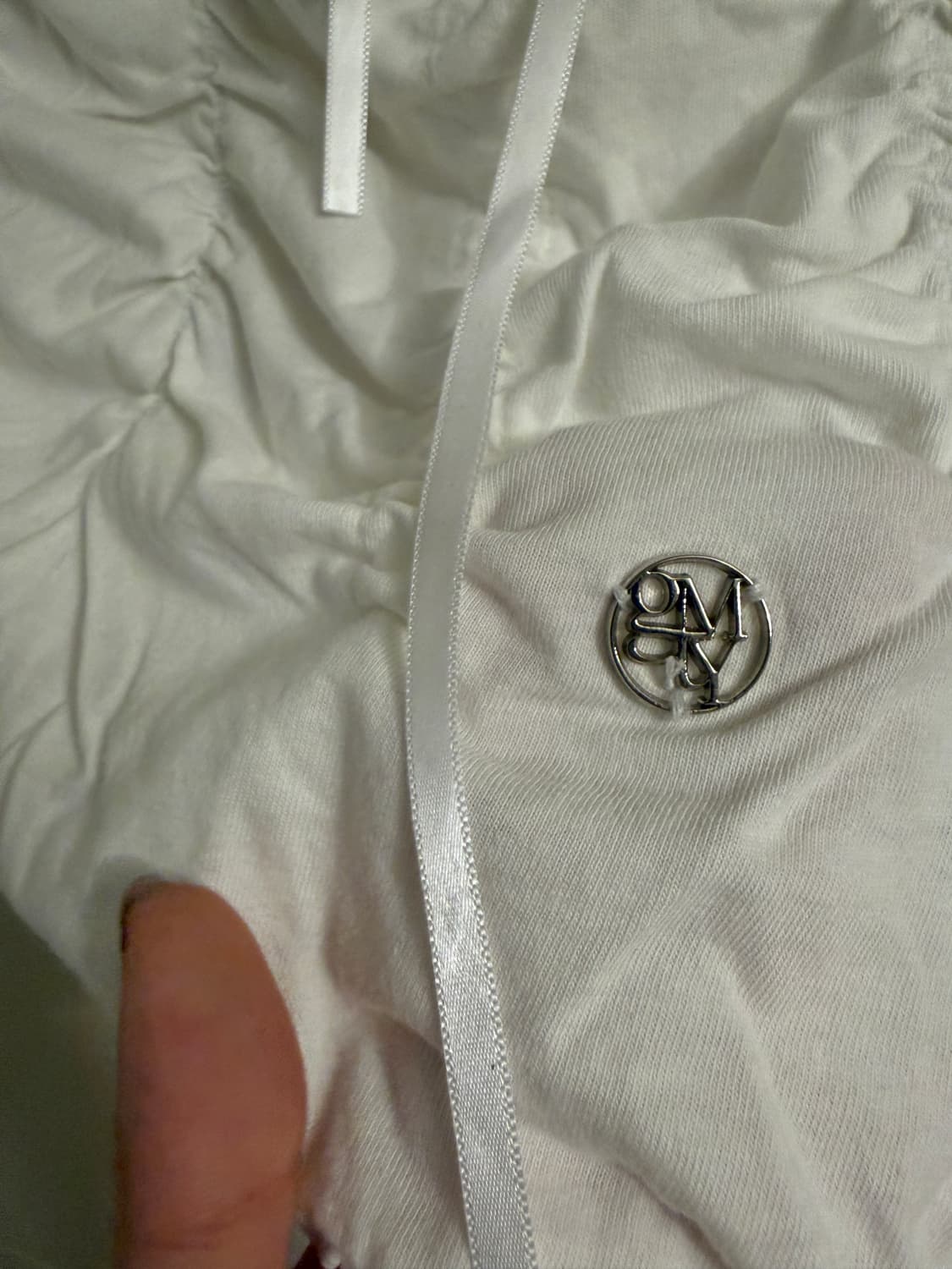 김미더영 리본 셔링 탑 상품이미지5