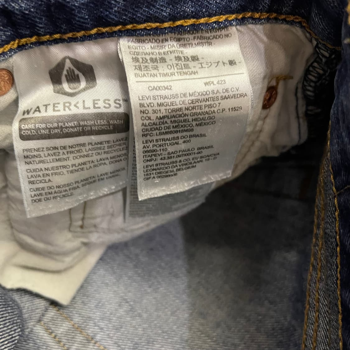 LEVI'S 501 빈티지 워싱  상품이미지4