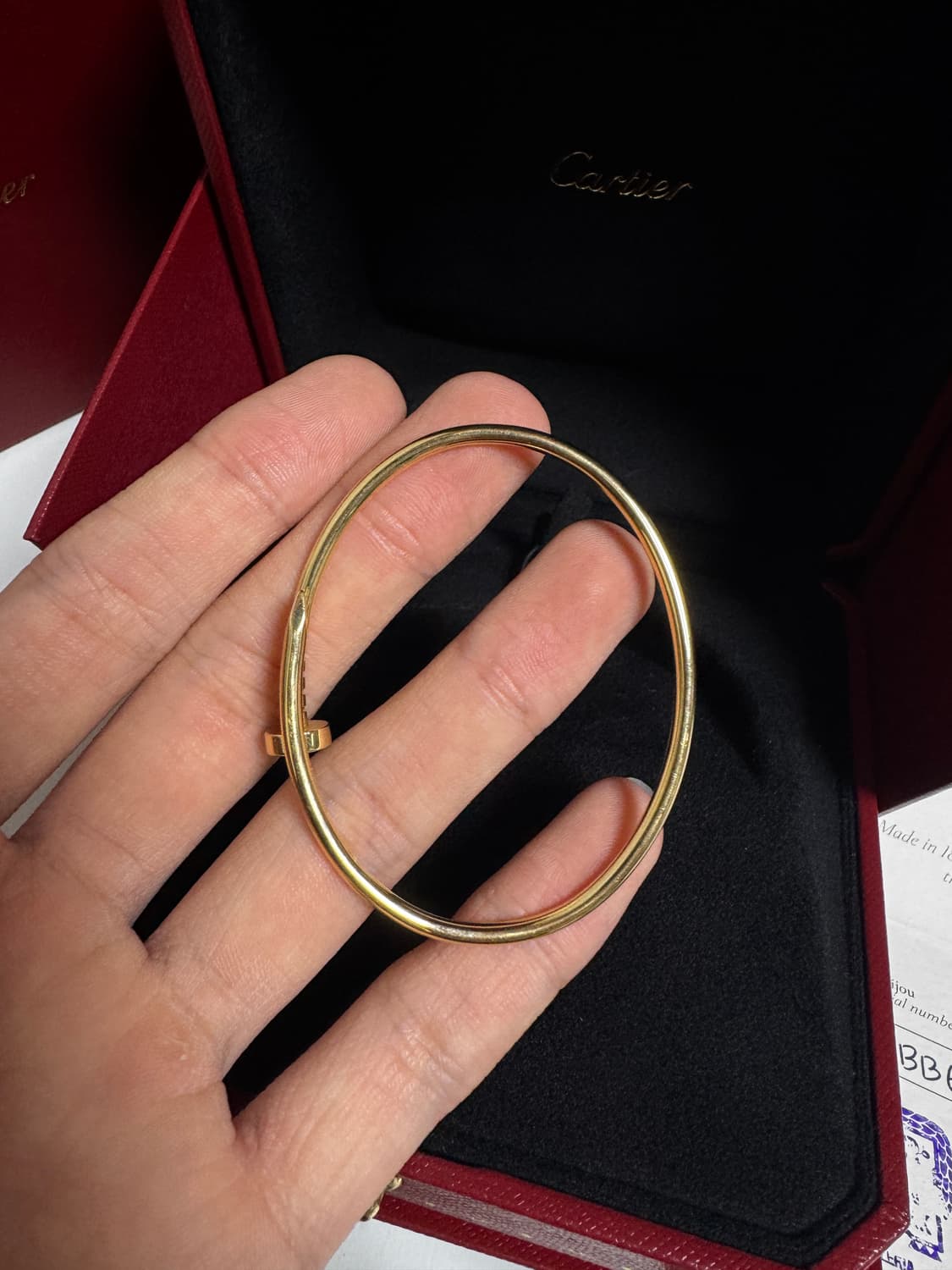 [sm] 까르띠에 저스트 앵끌루 팔찌 15호 상품이미지5