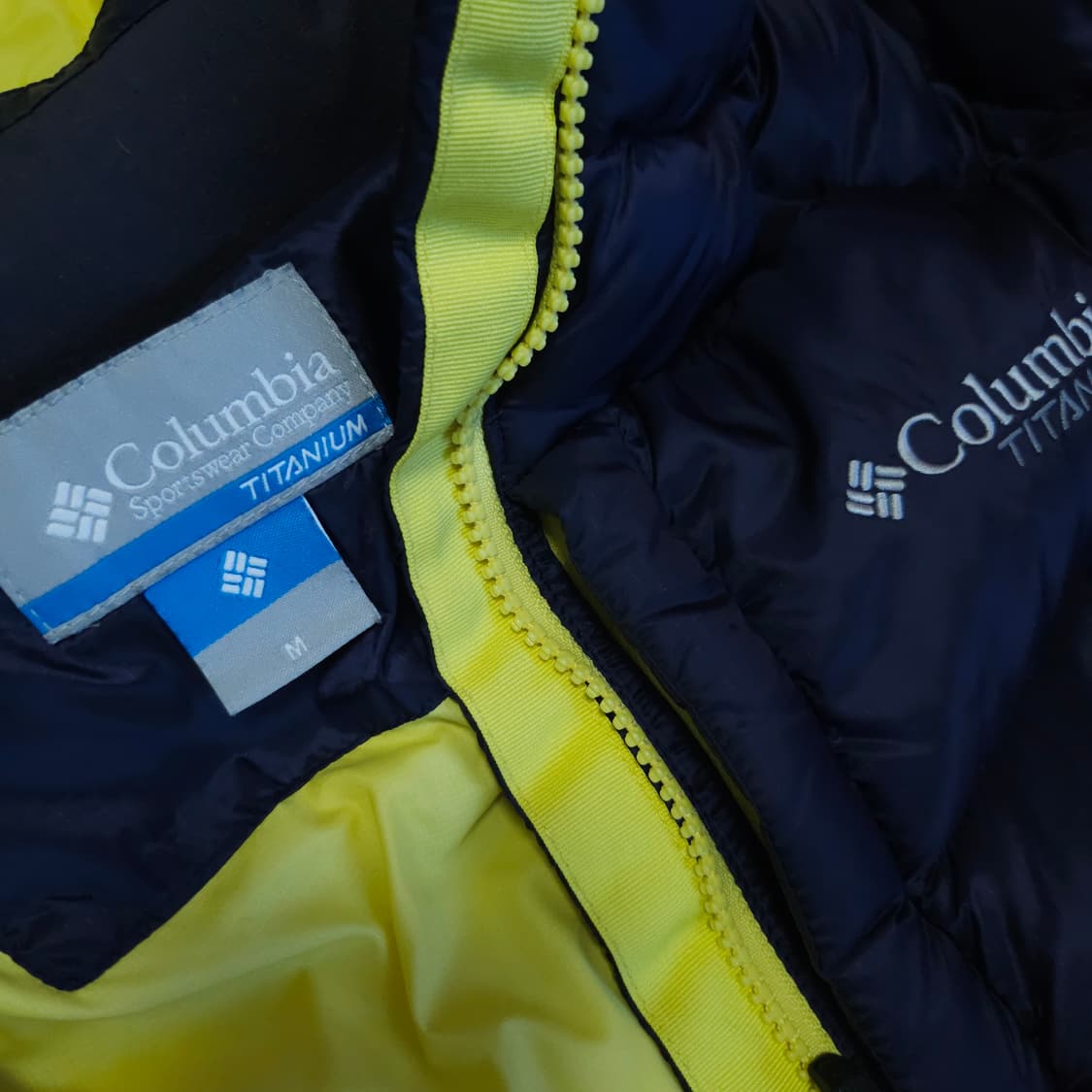 컬럼비아 구스다운패딩잠바 여성95 M  점퍼 상품이미지6