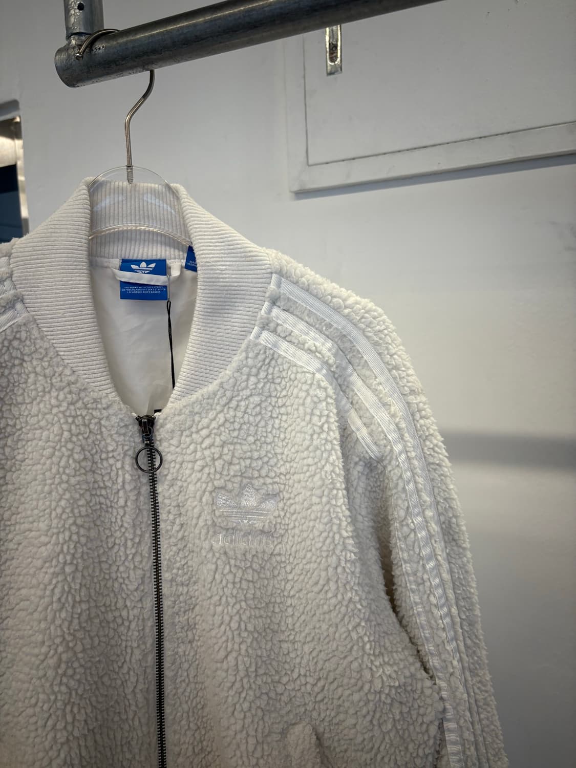 Adidas fleece jersey white 상품이미지2