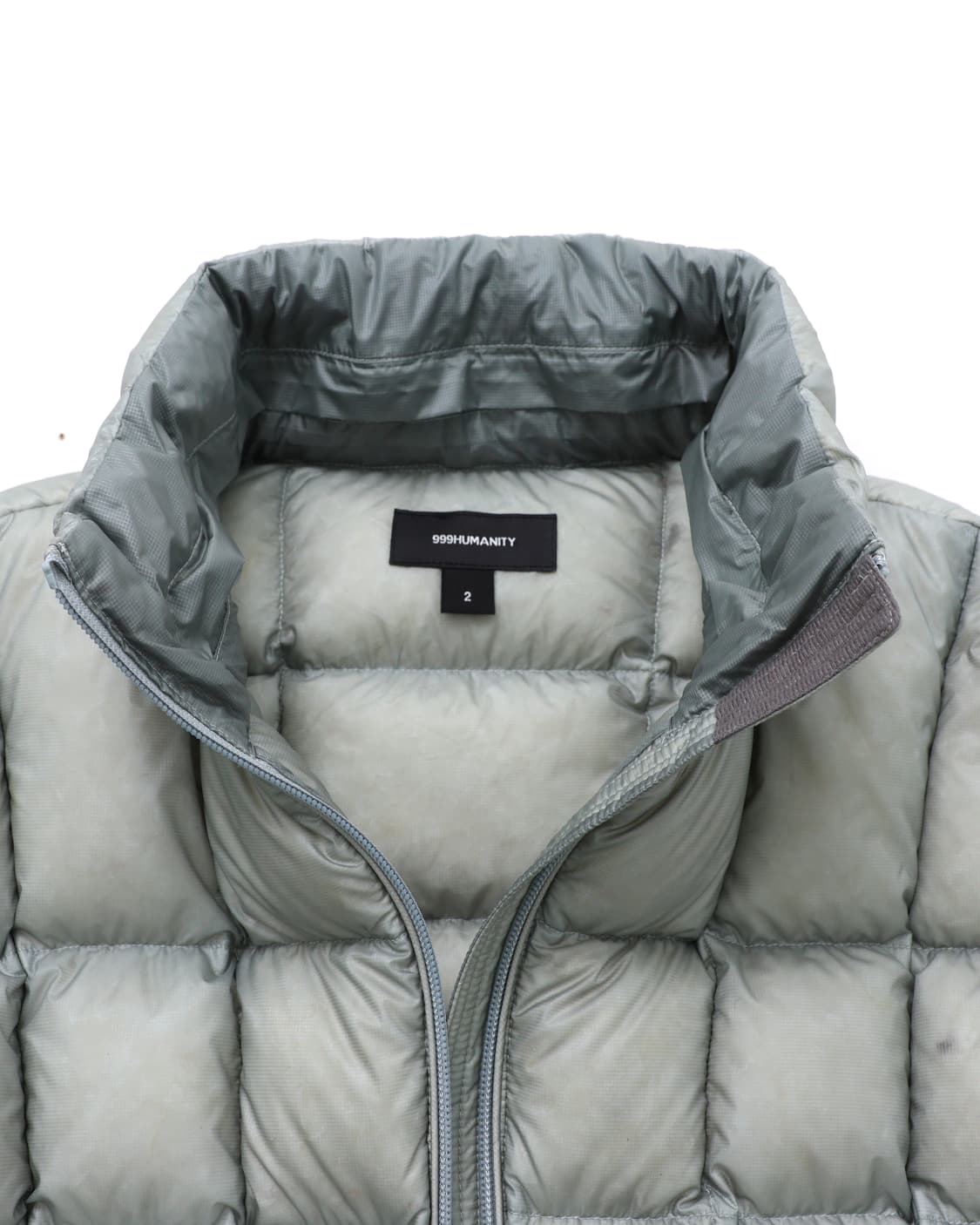999휴머니티 모듈러 패딩 1사이즈 / 라이트 그레이 상품이미지2