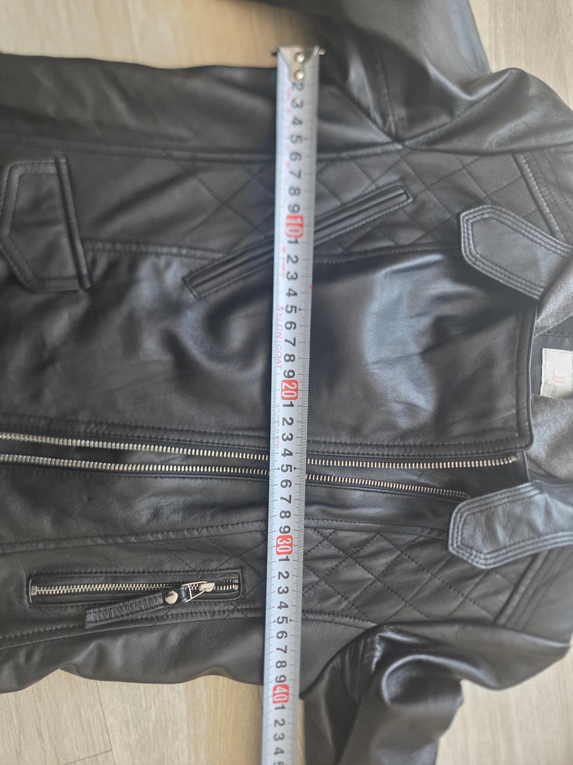 JIGOTT 후드 양가죽 자켓 S-M 사이즈 상품이미지9