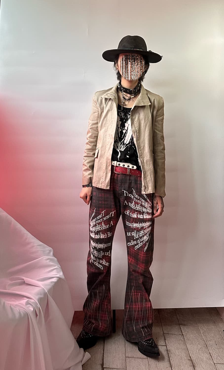 china collar single jacket 상품이미지4
