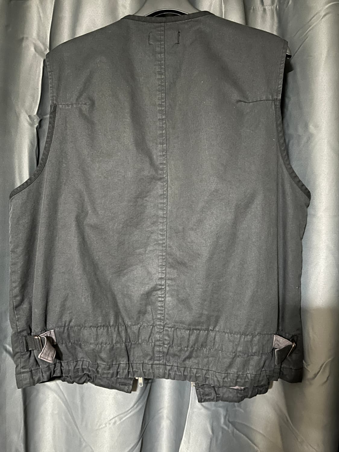 [4] 폴리테루 코튼 베스트 / Black 상품이미지2