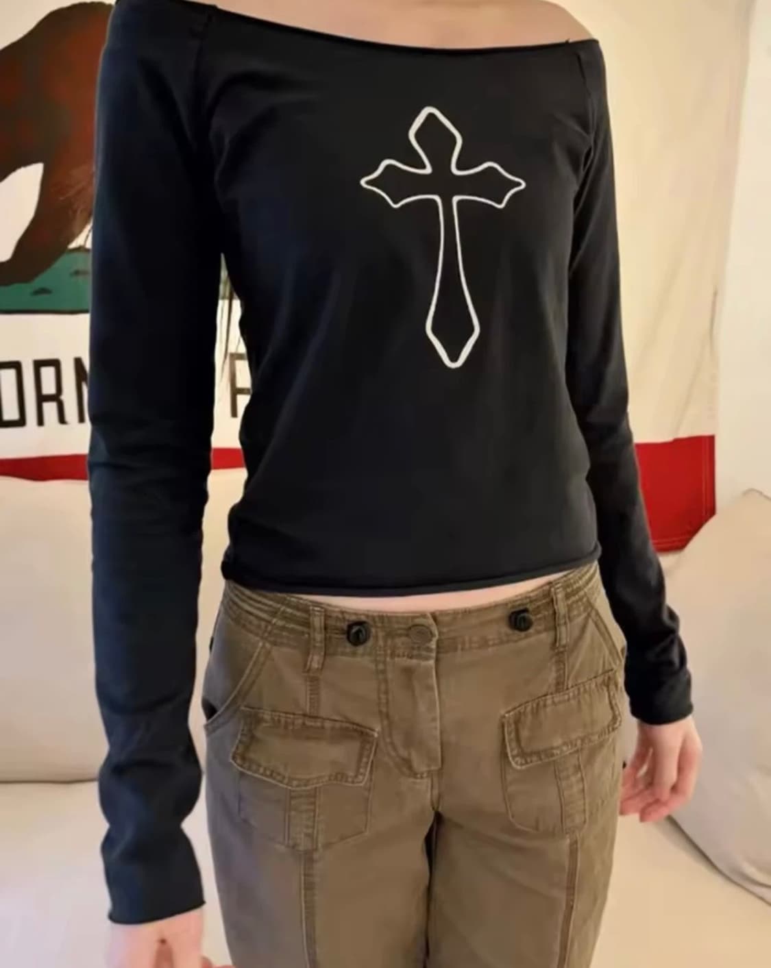 텍달린 새상품 브랜디멜빌 크로스 탑 상품이미지2