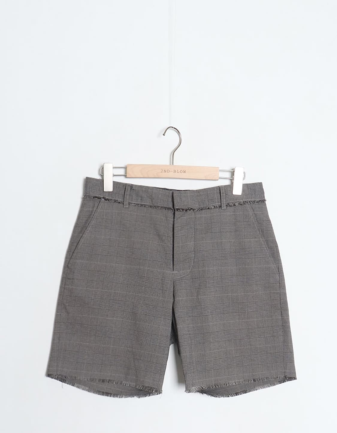 HUKAMI CutOff Check Shorts (29~30) 상품이미지1