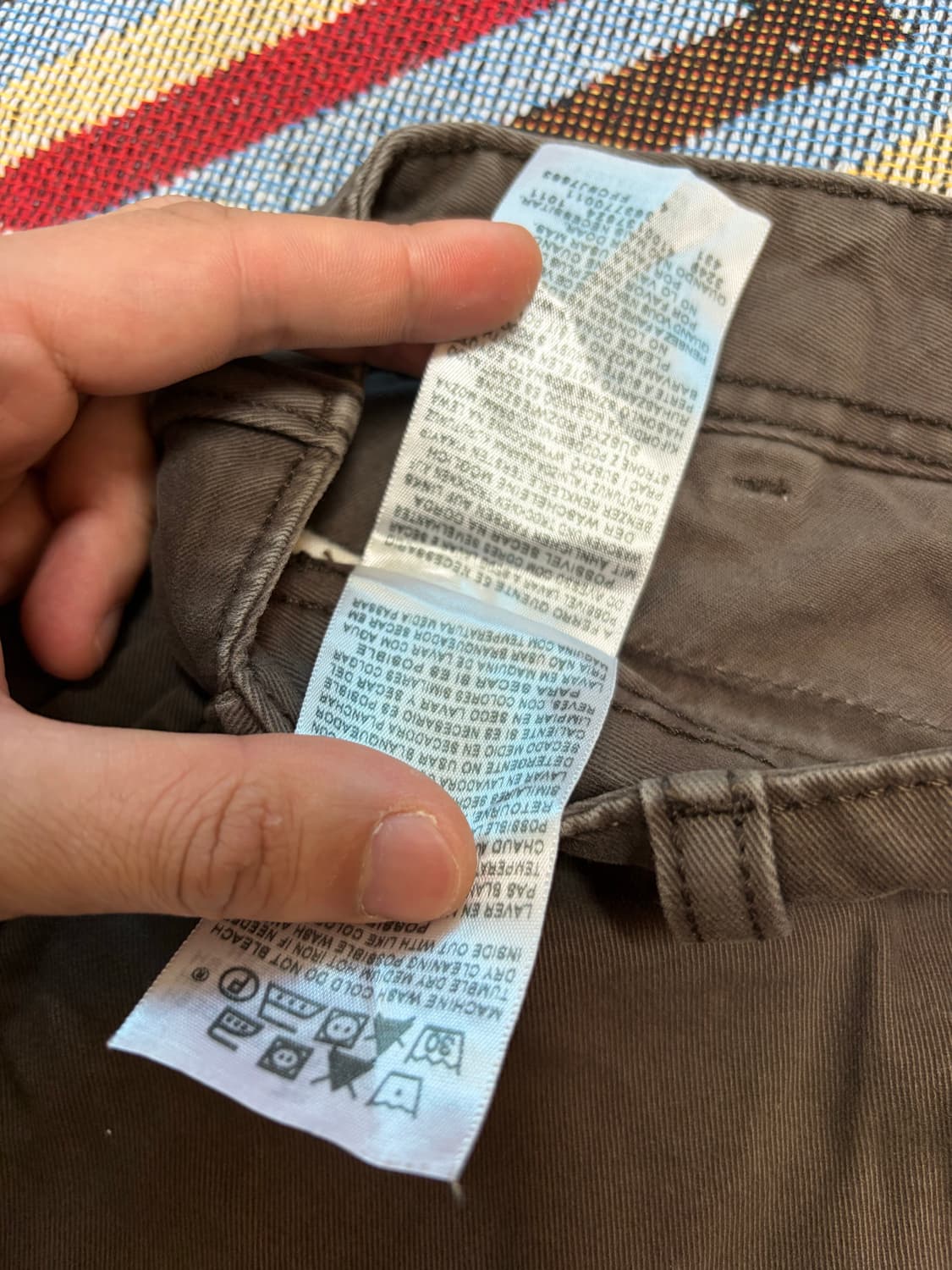levi's 리바이스 코튼 카고 반바지 버뮤다팬츠 브라운 상품이미지6