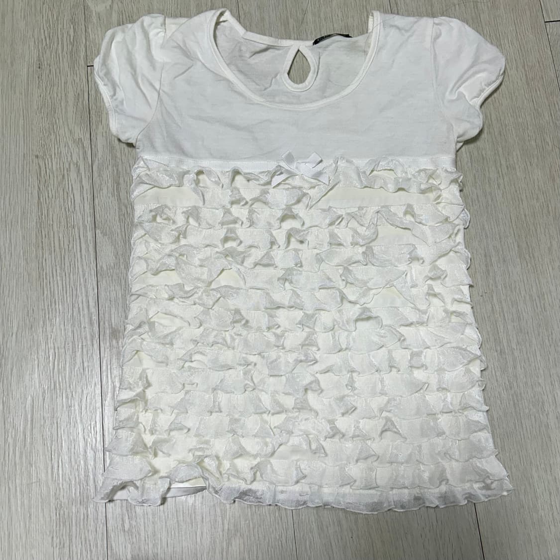 빈티지 레이스 반팔  상품이미지1