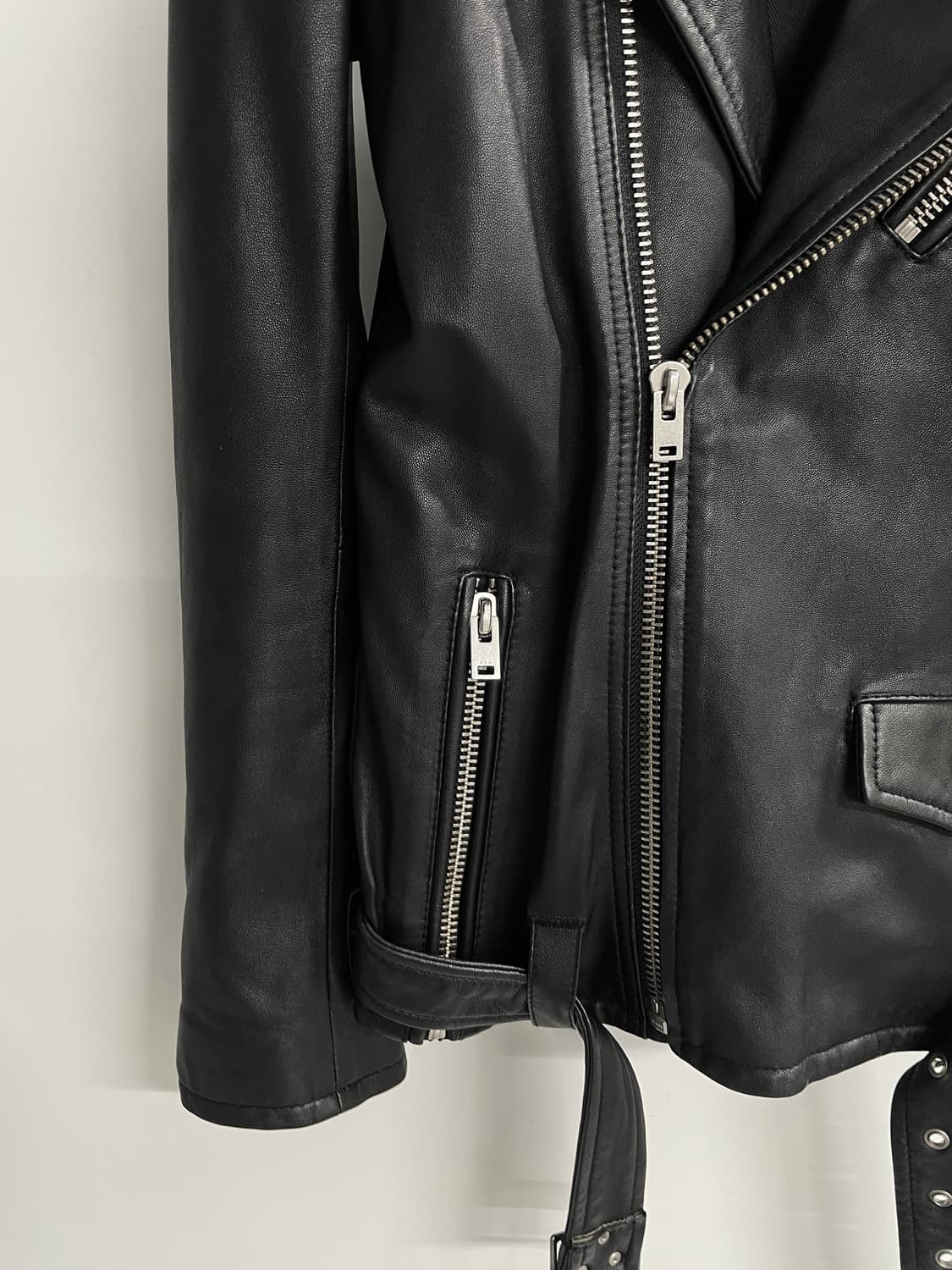 이로 양가죽 자켓 상품이미지5