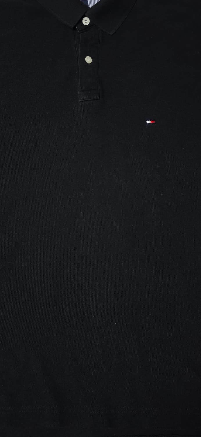 타미힐피거 남성 긴팔 폴로티 블랙 L 상품이미지5