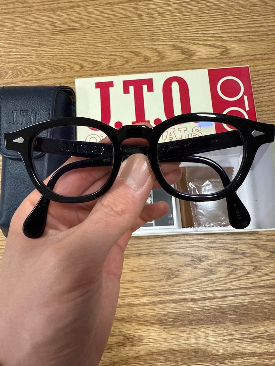 JTO AR 줄리어스타르트 옵티컬 44-22 블랙 판매 상품이미지2