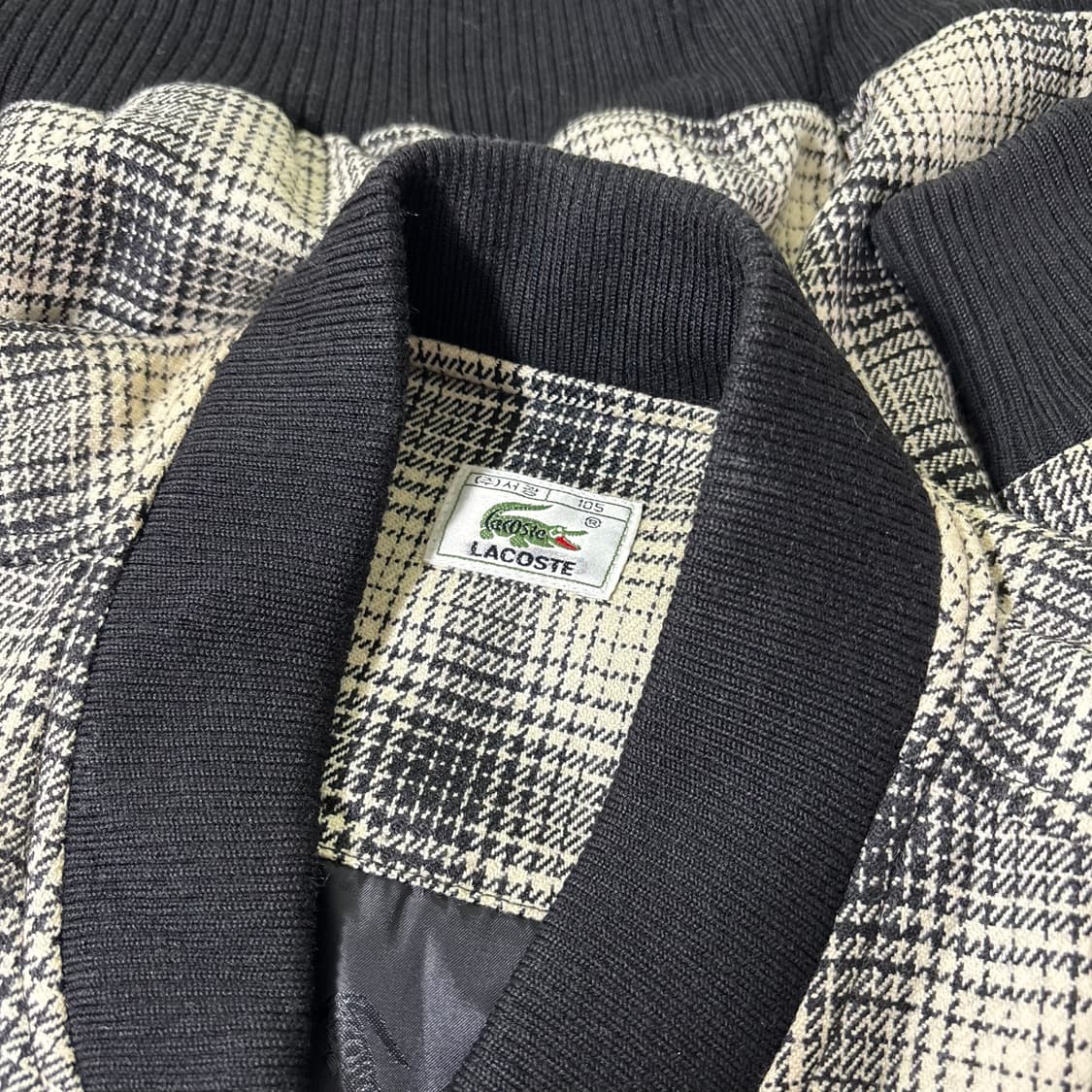 105 라코스테 옴브레 체크 봄버 블루종 상품이미지4
