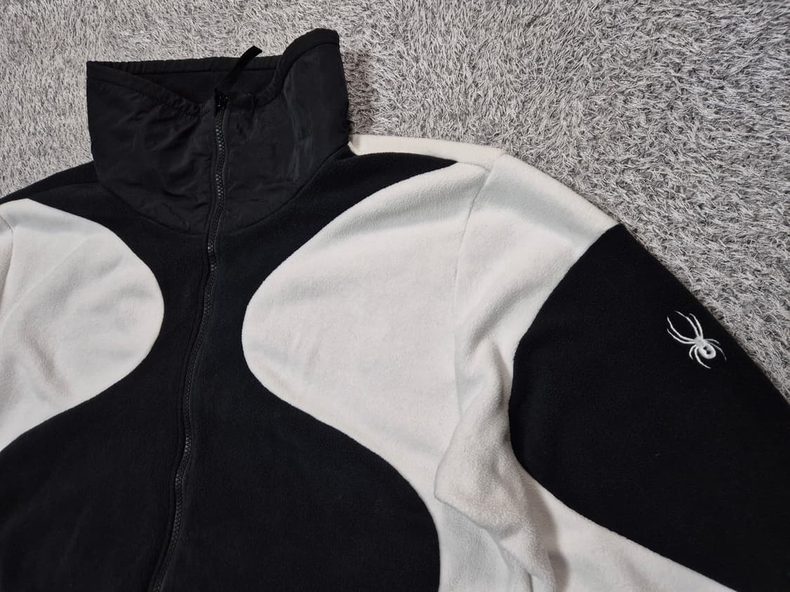 스파이더 남성 하이넥 플리스 자켓 XL 상품이미지2