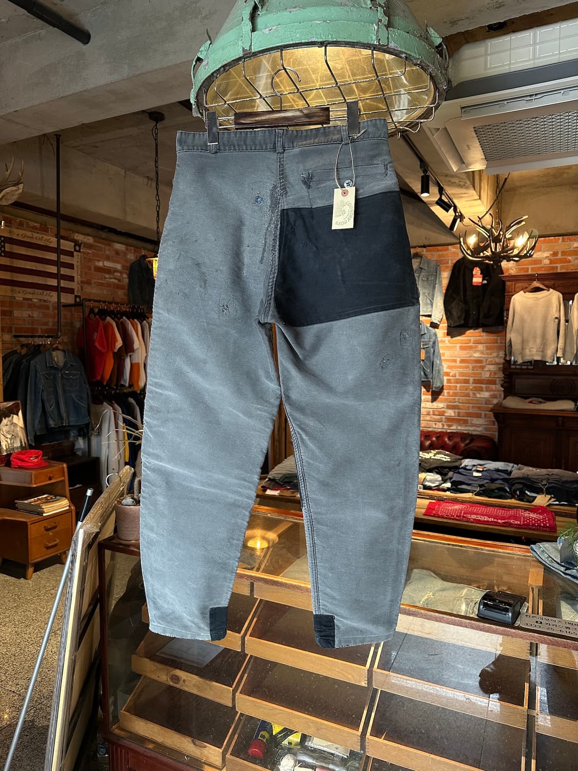 60s French Vintage Moleskin Work Pants 상품이미지6