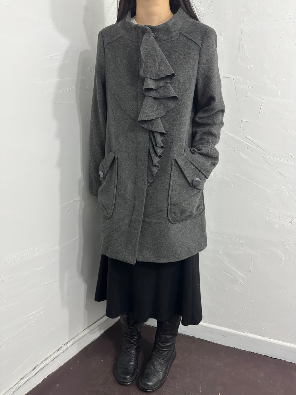 maliani lovely frill coat 상품이미지5
