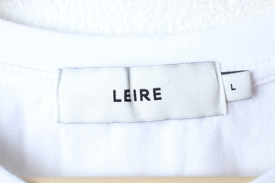 W(L-XL) 르아르 반팔 티셔츠 오버핏 화이트 무지-H31399 상품이미지5