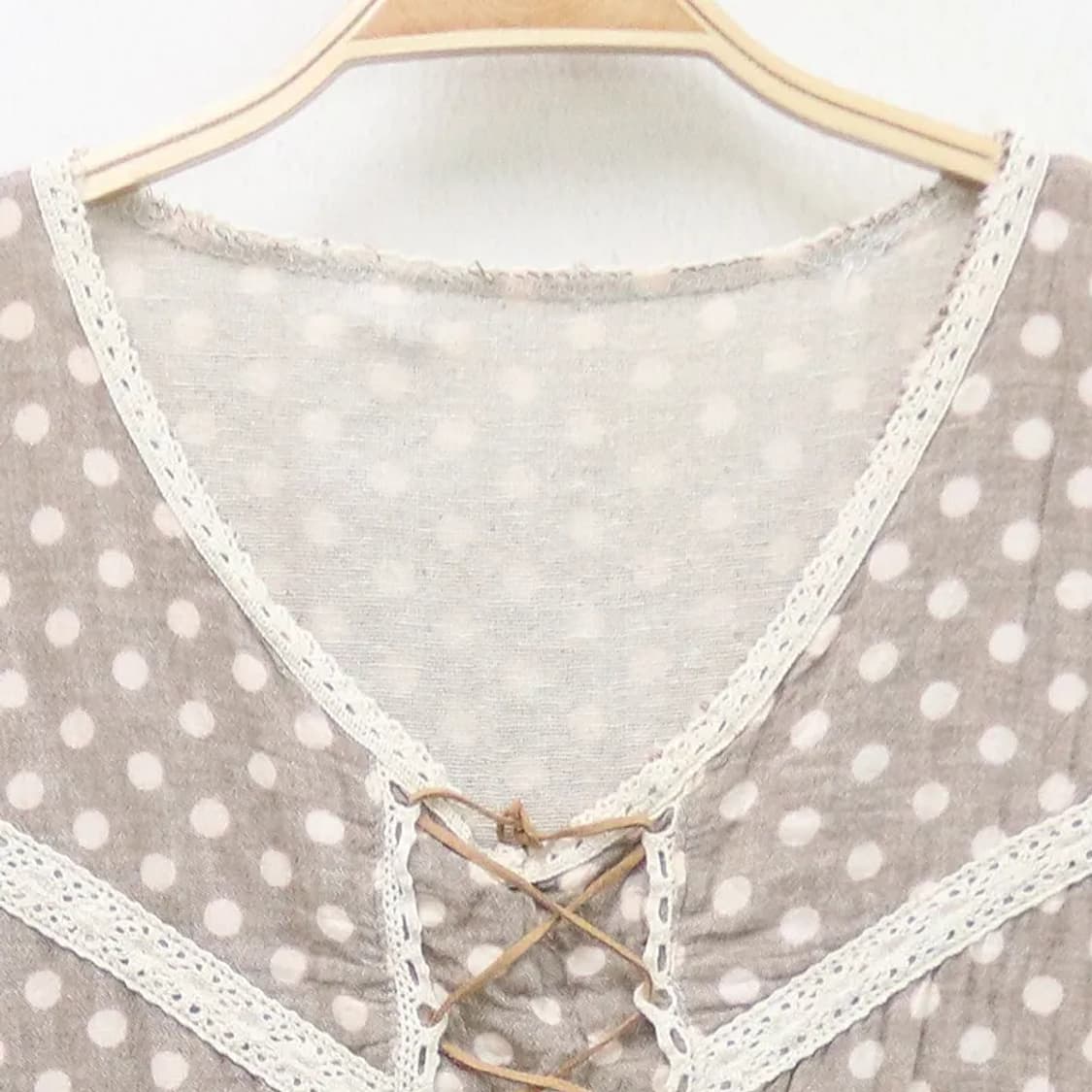 모리걸 무드 도트 미니 원피스 61063 상품이미지3