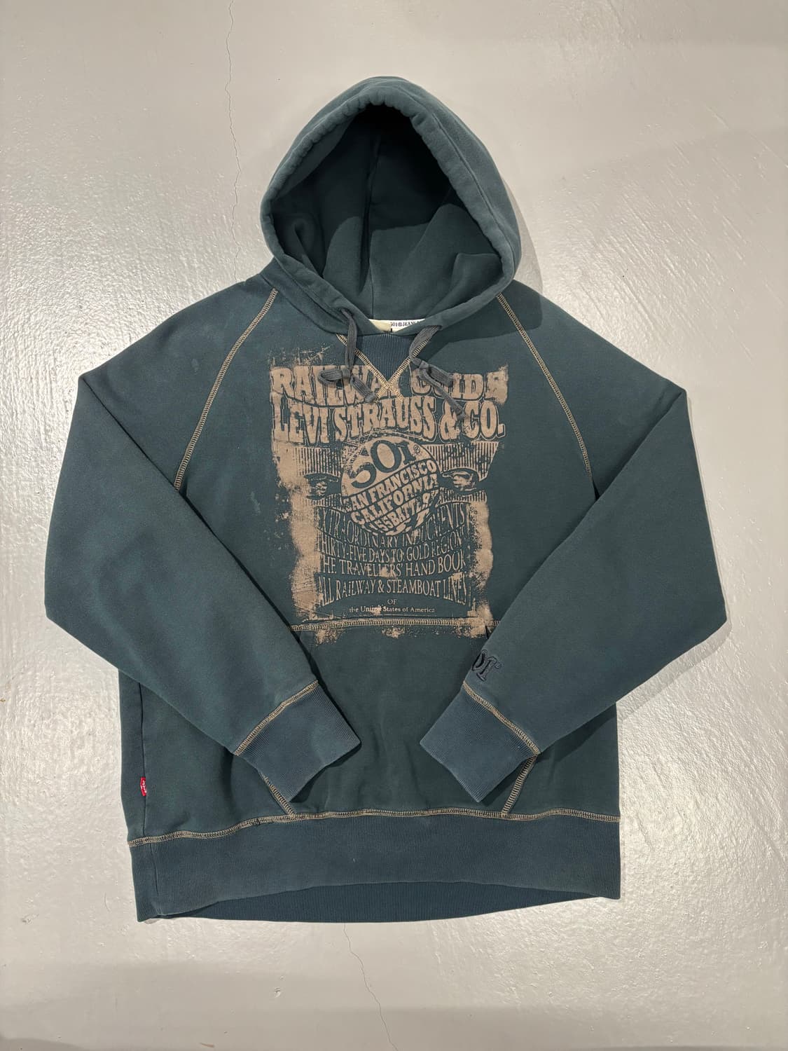 리바이스 501 후드티셔츠 상품이미지4