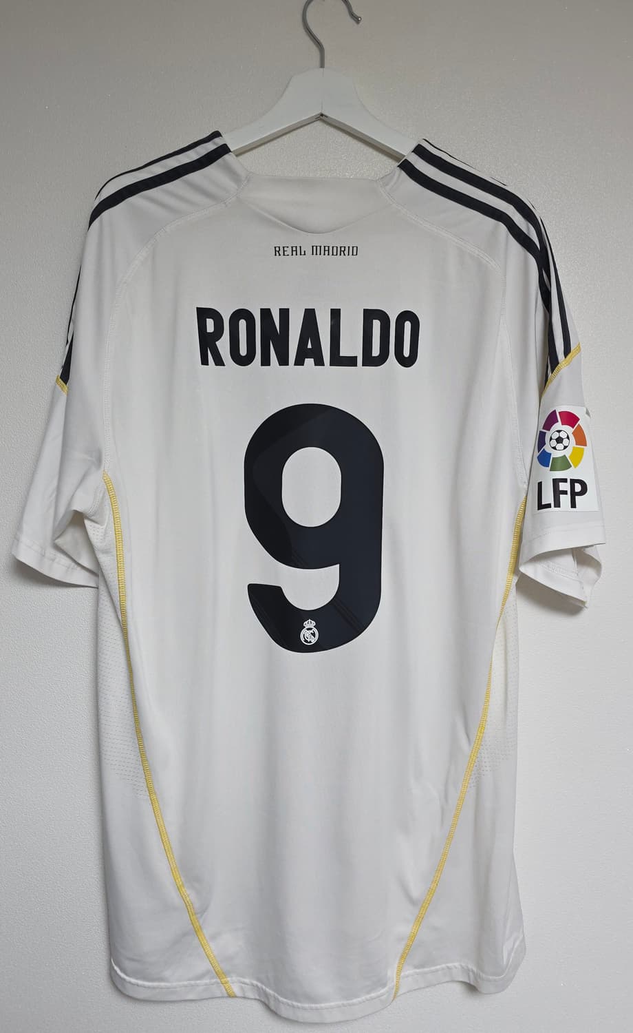 레알 마드리드 09-10 홈 호날두 XL 상품이미지2
