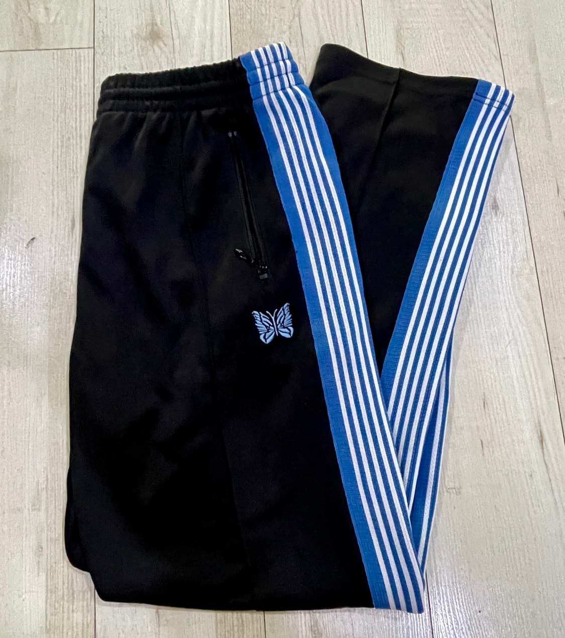 [L] 니들스 나노 별주 트랙 팬츠 블루 상품이미지2