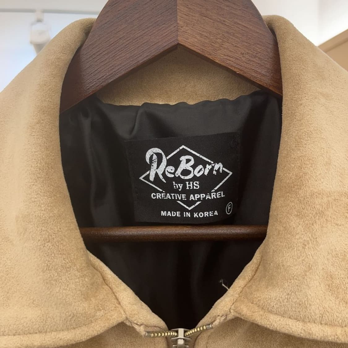 빈티지 스웨이드 트러커 자켓 L C06496 상품이미지5