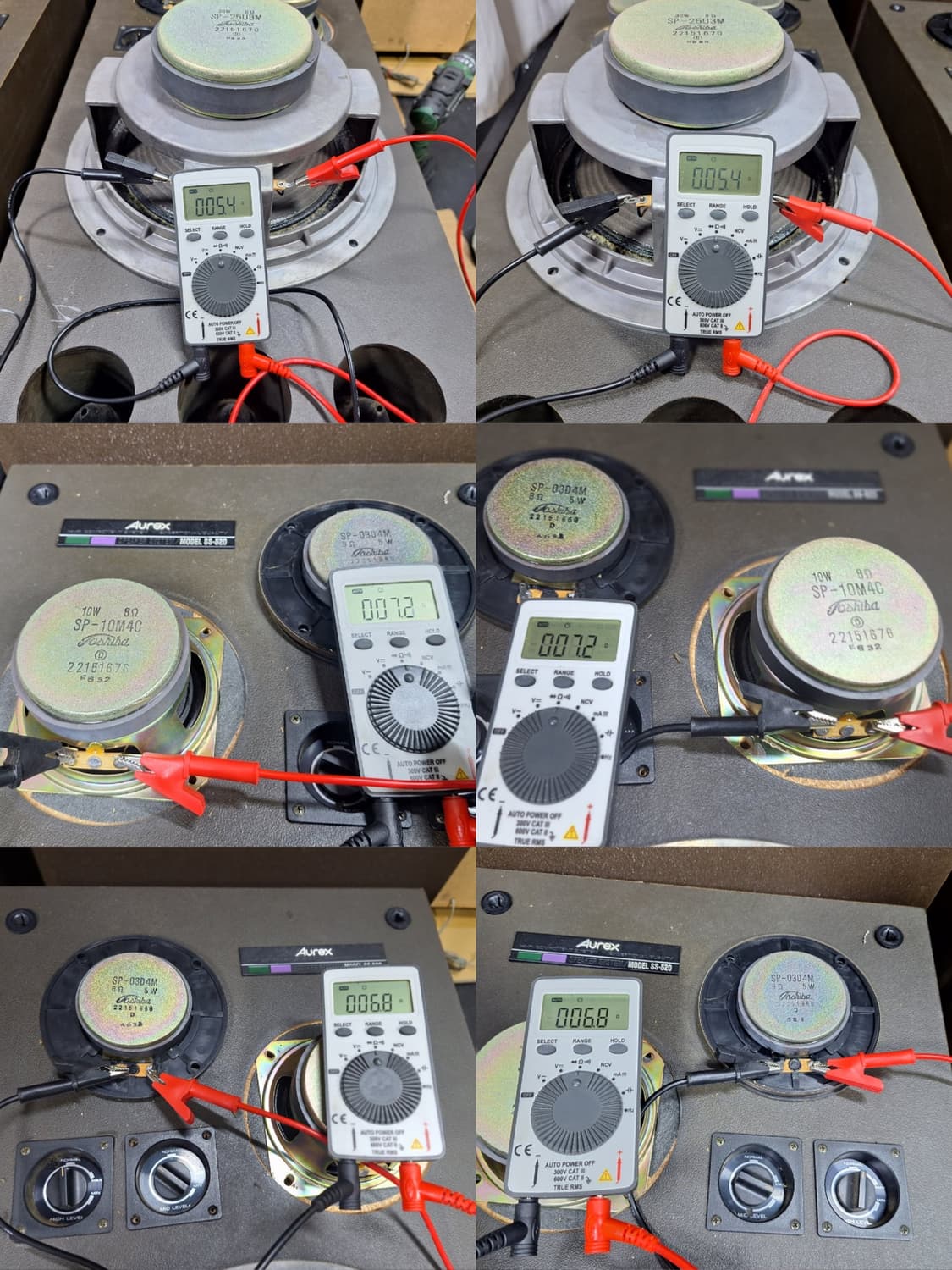Aurex ss-520 빈티지 스피커 12인치 대형 오렉스 오디오 상품이미지4