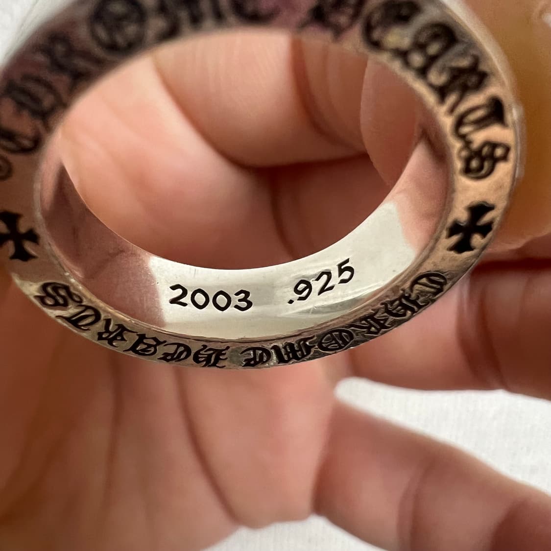 크롬하츠 퍽유링 US6.5 판매합니다  상품이미지6