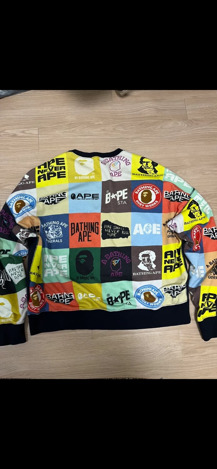 빈티지 베이프 맨투맨 상품이미지1