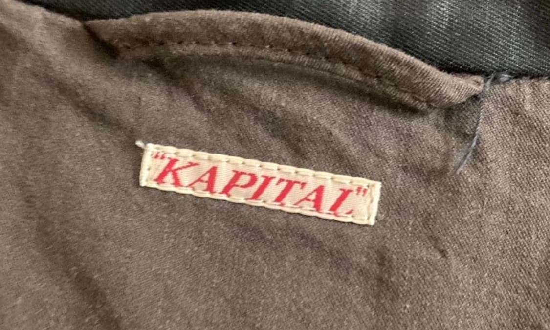 KAPITAL LAMINATED COTTON LINEN JACKET 상품이미지3