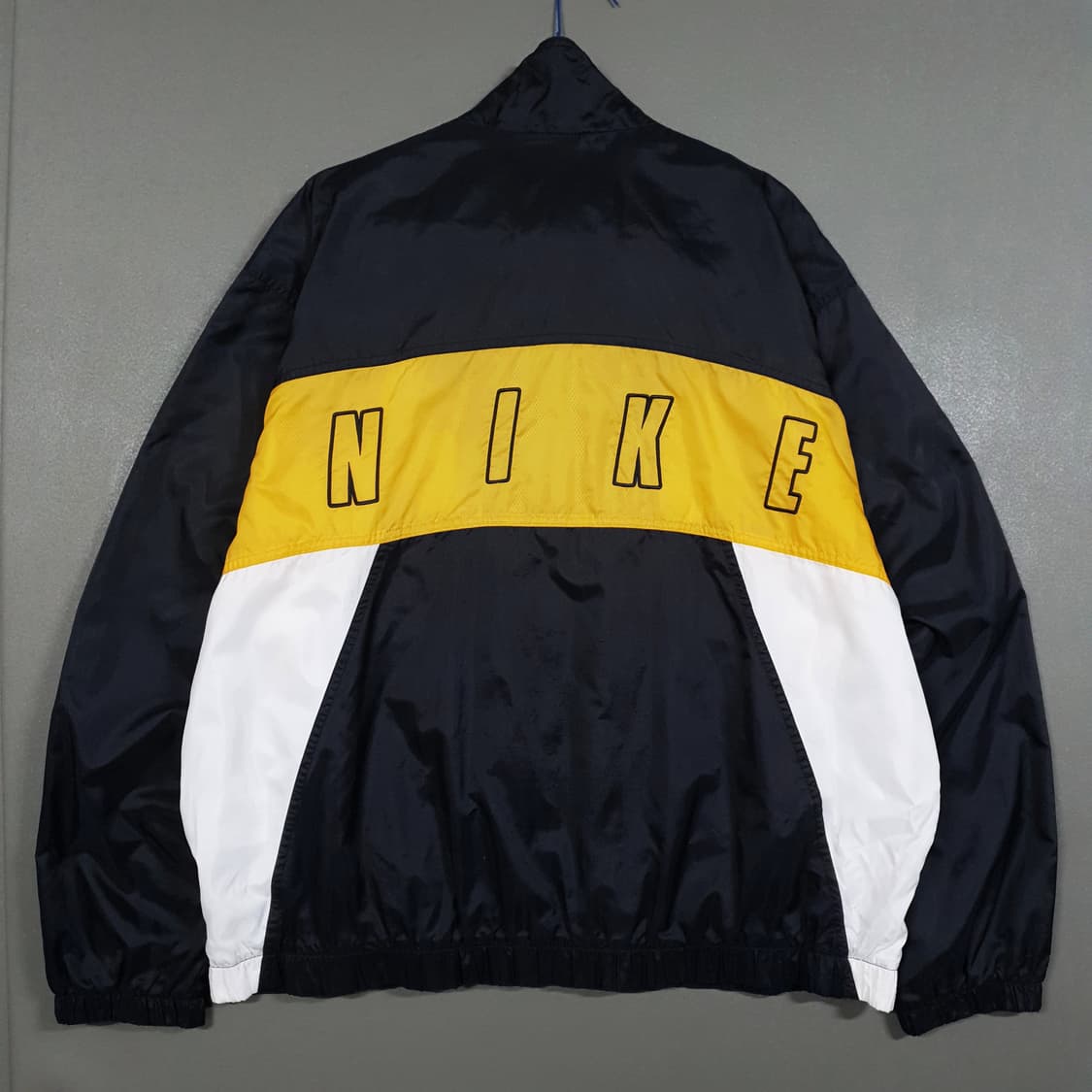 실측 XL) 나이키 90s 올드스쿨 스우시 빅로고 바람막이 집업 자켓 상품이미지1