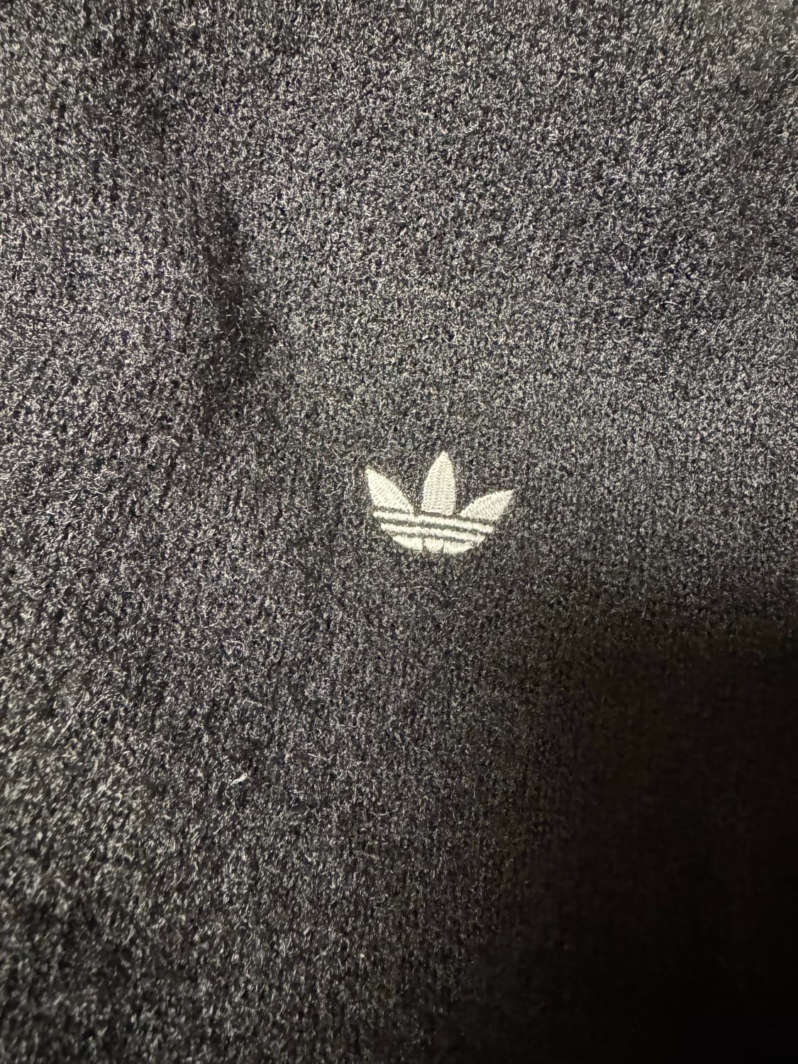  (M) 새상품 아디다스 오리지널 25fw 앙고라 니트집업 상품이미지4