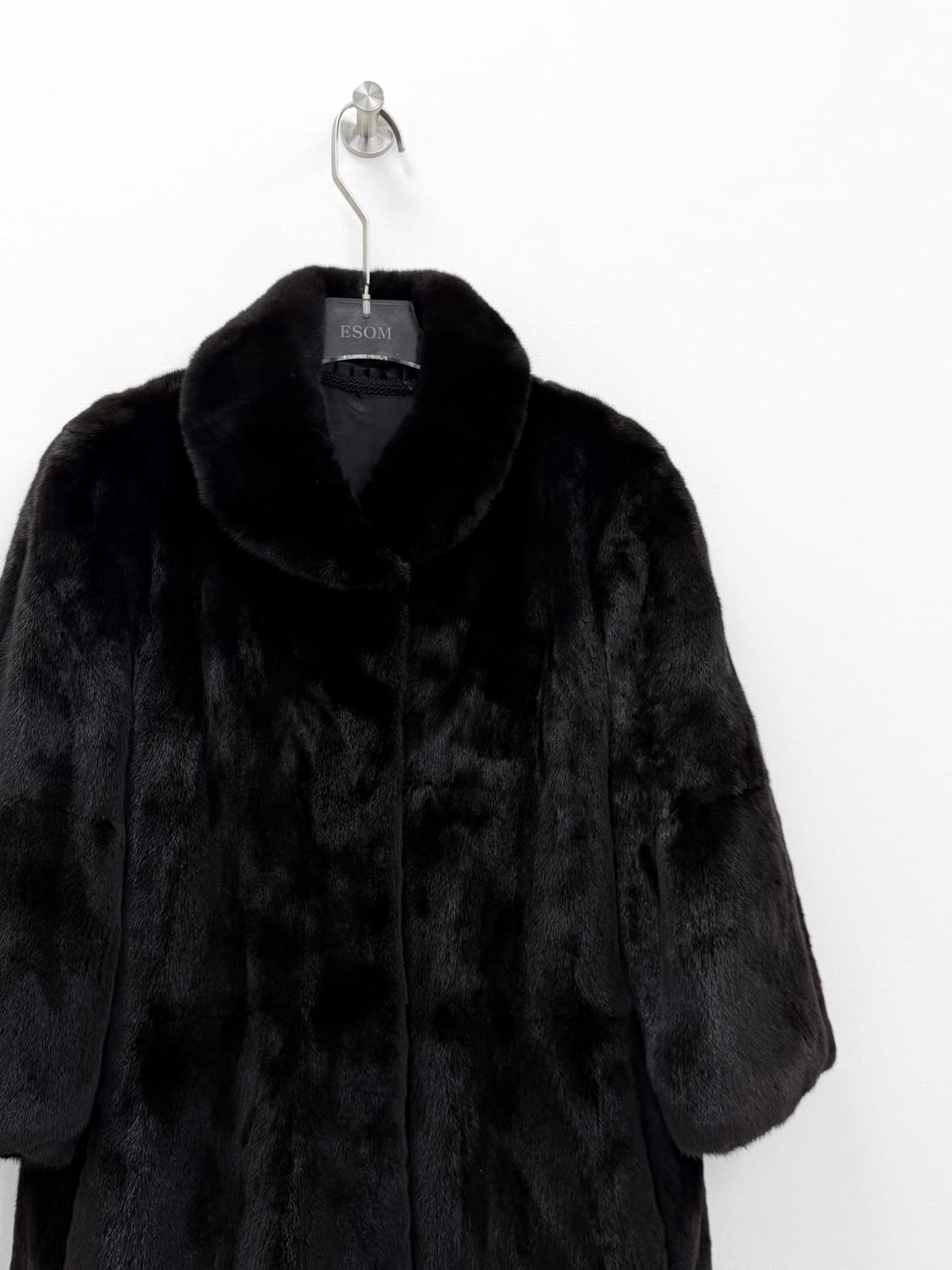 Blackglama 아메리칸 레전드 밍크 퍼 코트 블랙 상품이미지2