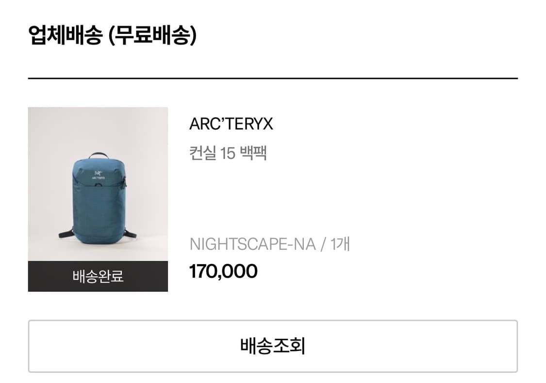 아크테릭스 컨실15 Nightscape 상품이미지2