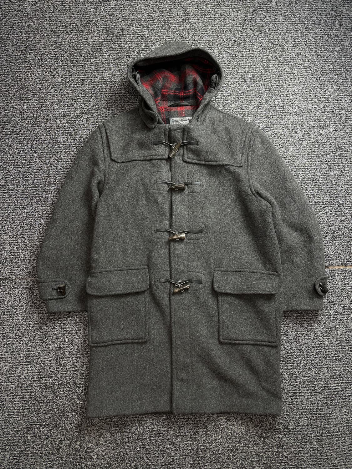 글러버올 잉글랜드 90s 더플 떡볶이 코트 2344 상품이미지2